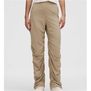 NWT Lululemon Sheer Oak Dance Studio Slim-Fit HR Flared Pant Women's Size XXXS